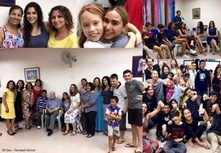 26 Dec – farewell dinner
 