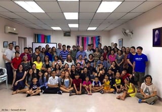 26 Dec – farewell dinner
 