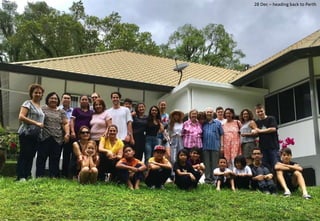 28 Dec – heading back to Perth
 