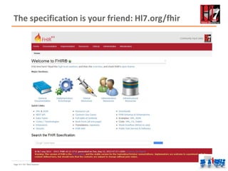 HL7 New Zealand: FHIR for developers