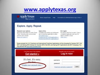 www.applytexas.org
 