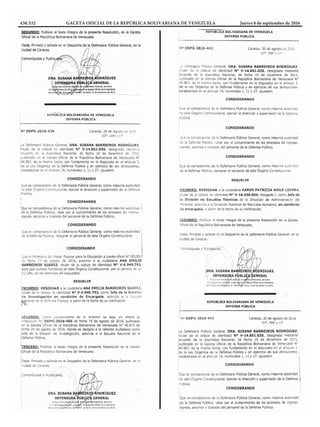 430.532 GACETA OFICIAL DE LA REPÚBLICA BOLIVARIANA DE VENEZUELA		 Jueves 8 de septiembre de 2016
 