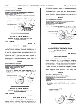 430.526 GACETA OFICIAL DE LA REPÚBLICA BOLIVARIANA DE VENEZUELA		 Jueves 8 de septiembre de 2016
 