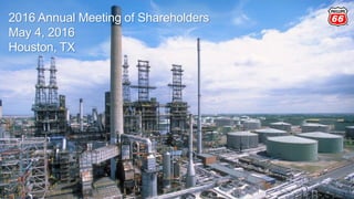 2016 Annual Meeting of Shareholders
May 4, 2016
Houston, TX
1
 