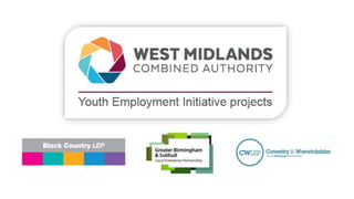 This project is receiving up to £34 million of funding made up of £17 million European Social Fund and £17 million Youth Employment Initiative, plus
match funding from the Big Lottery Fund and partners
 