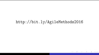 http://bit.ly/AgileMethods2016
 
