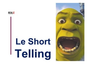 Exercice
Pas plus de 5 minutes ;o)
•  Nos affiches ont-elles une première
empreinte positive?
•  Et l’empreinte de nos magasins?
 