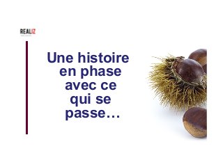 Une histoire
en phase
avec ce
qui se
passe…
 