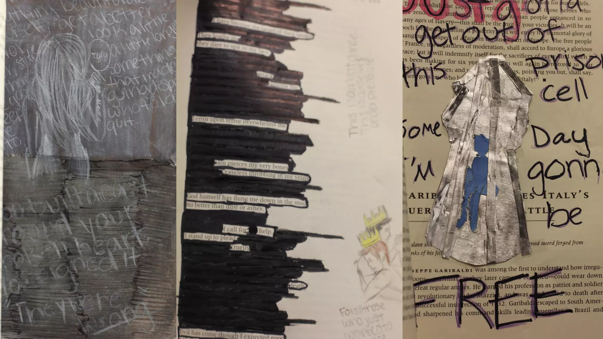 2. Examples
At the beginning of the year students pick a
theme. Their chosen theme is woven in their
projects throughout the year.
➔ Artist Challenge
These are teacher lead problems for
the learner to solve. This is a way to
introduce new material, artists, or
concepts.“
➔ Choose Your Own Adventure
Students gather points depending on
the level of difficulty of their project.
 