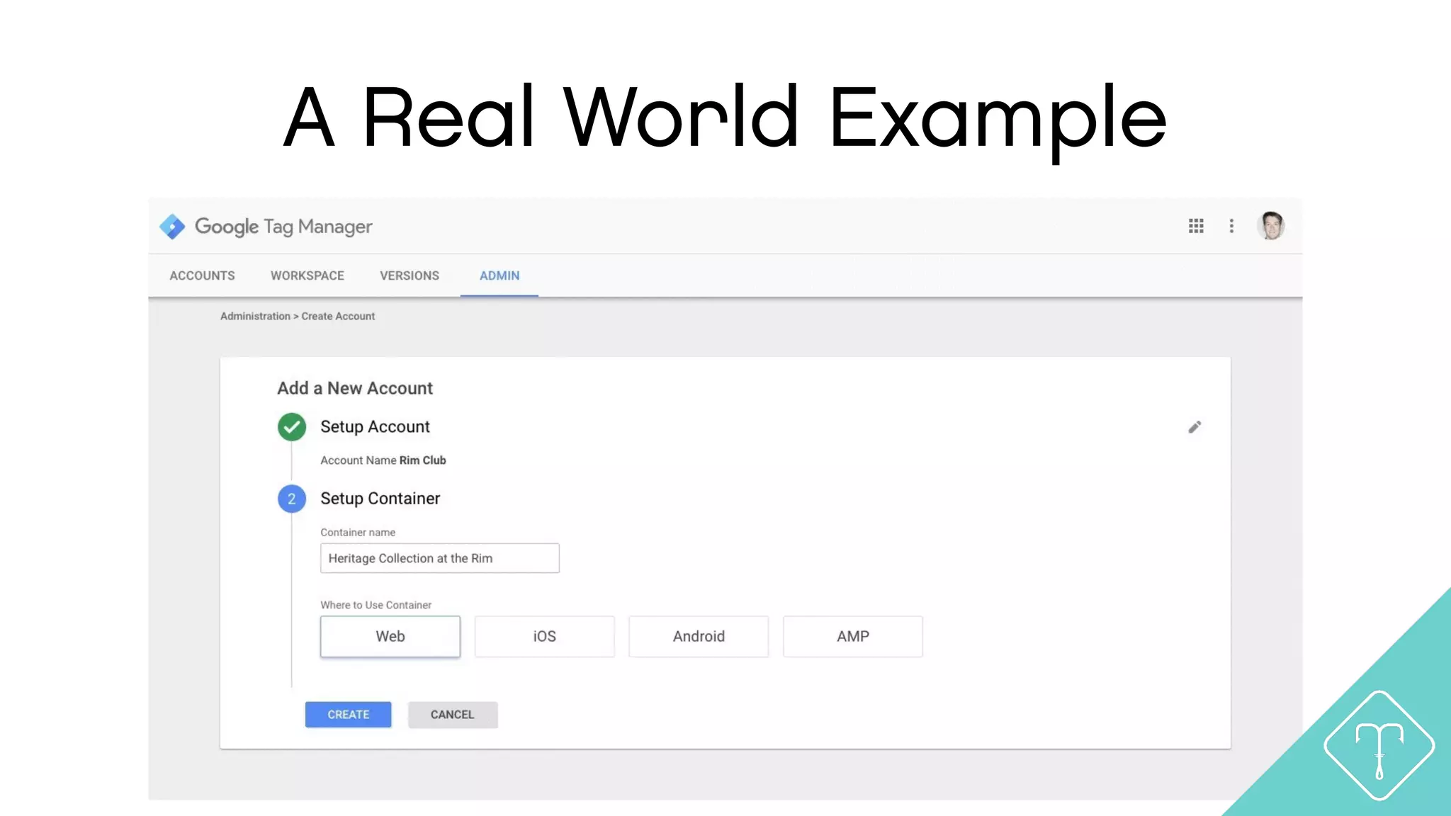 A Real World Example
 