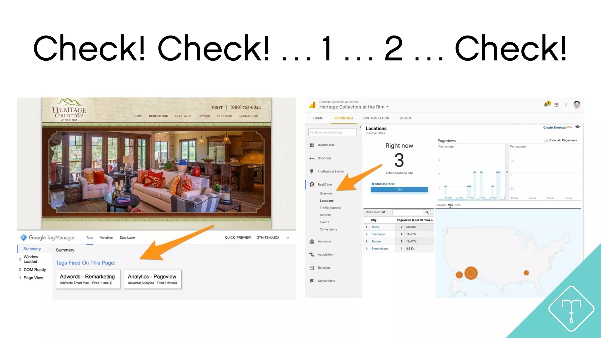 Check! Check! … 1 … 2 … Check!
 