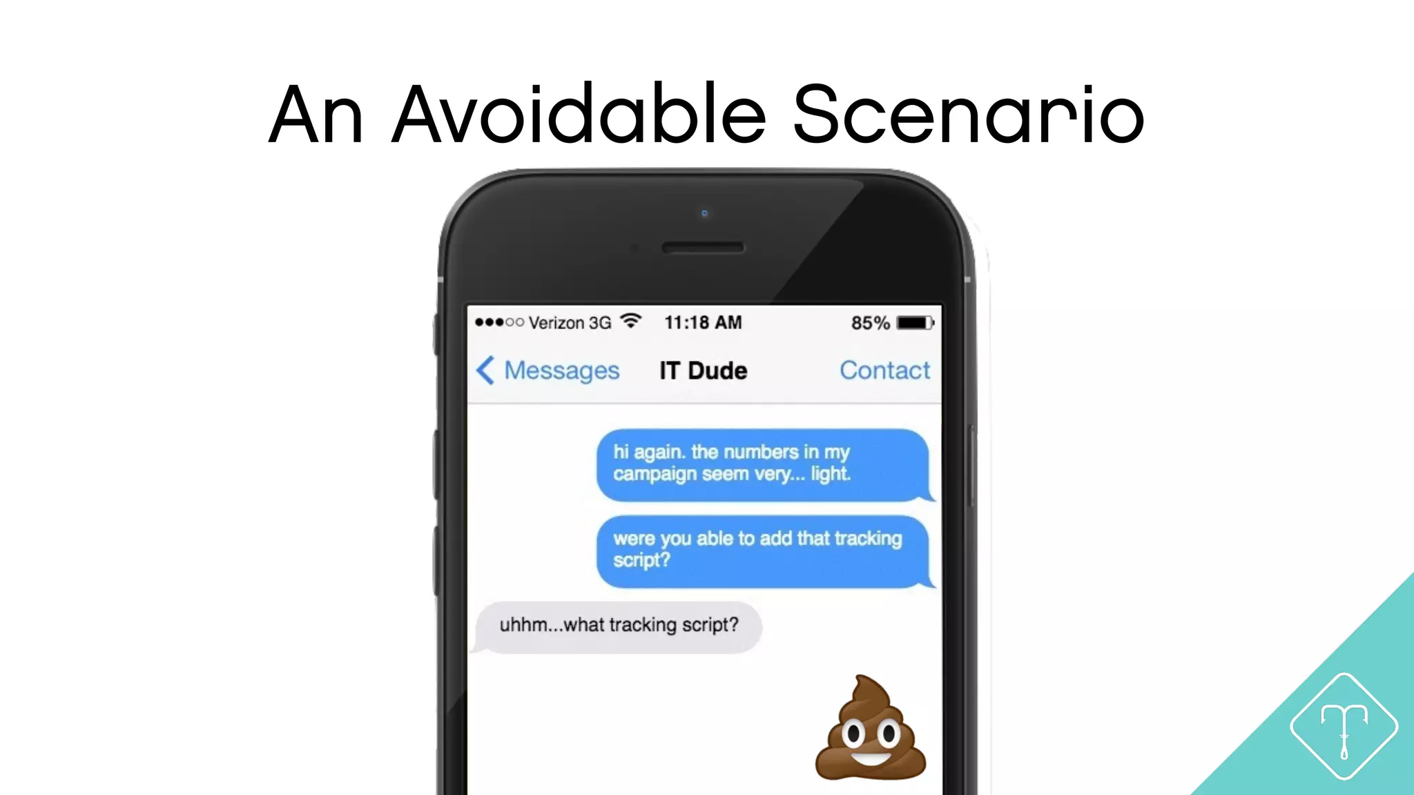 An Avoidable Scenario
 