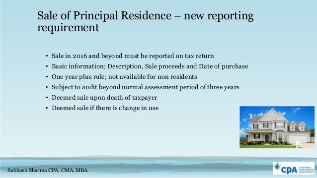 Principal Residence To Rental Property Canada Principal Residence To Rental Property Canada