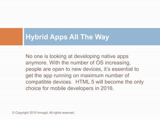 2016 Top Trends in Mobile App Development Life
