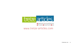 © TREIZE ARTICLES - 2016 46
 