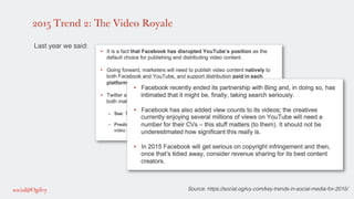 2015 Trend 2: The Video Royale
!
Last year we said: !
!
!
!
!
!
!
Source: https://social.ogilvy.com/key-trends-in-social-m...