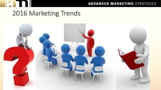 2016 Marketing Trends
 