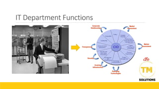 IT Department Functions
 