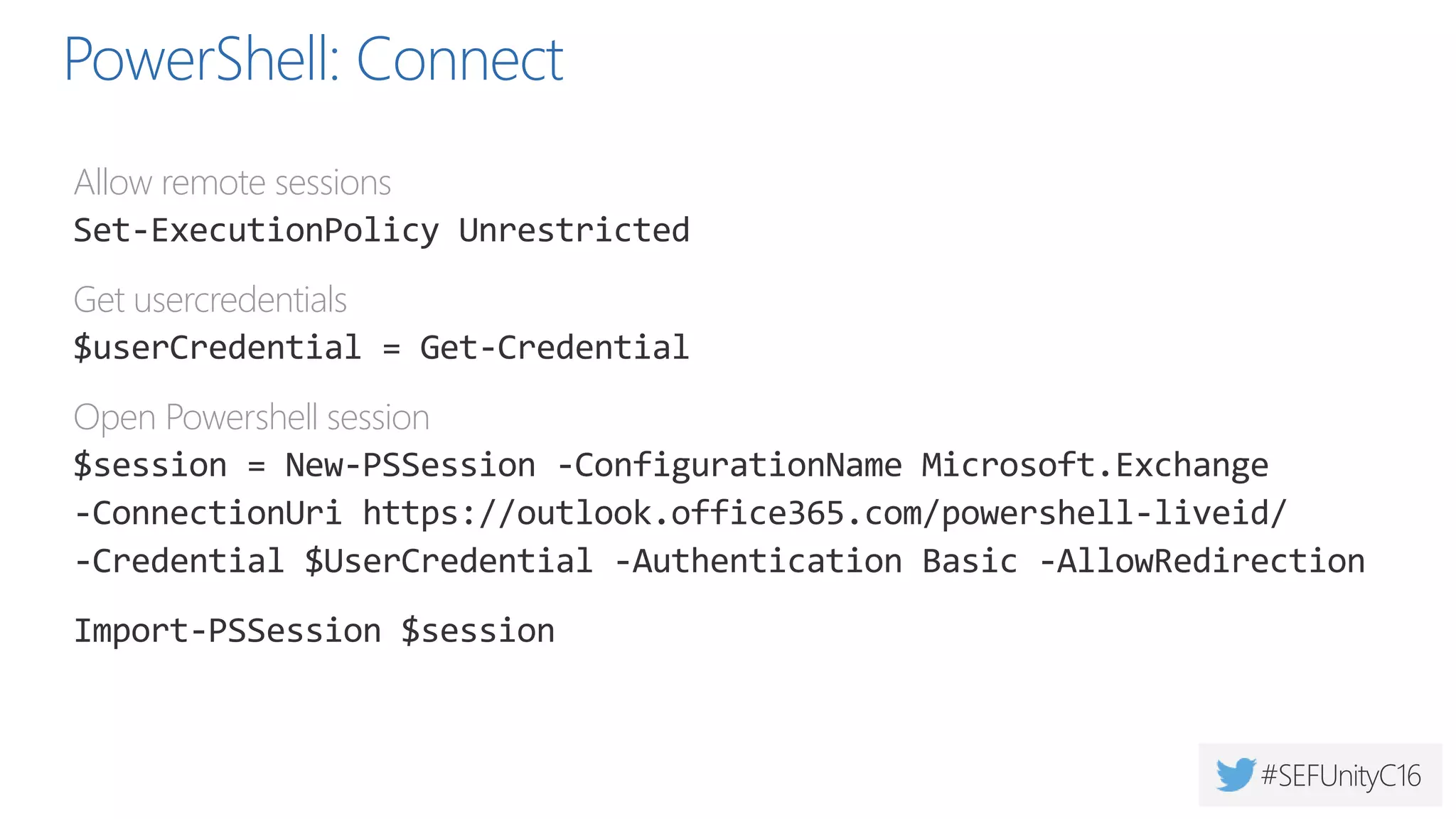 Policy controls
• Set on display name during create/change
• Blocked word list, pre-/post-fix based on AAD attributes
or fixed text
• Same policy for DL and groups
• IT admins can override
 