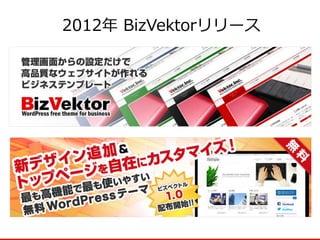 2012年年  BizVektorリリース
 