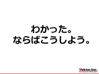 わかった。
ならばこうしよう。
 
