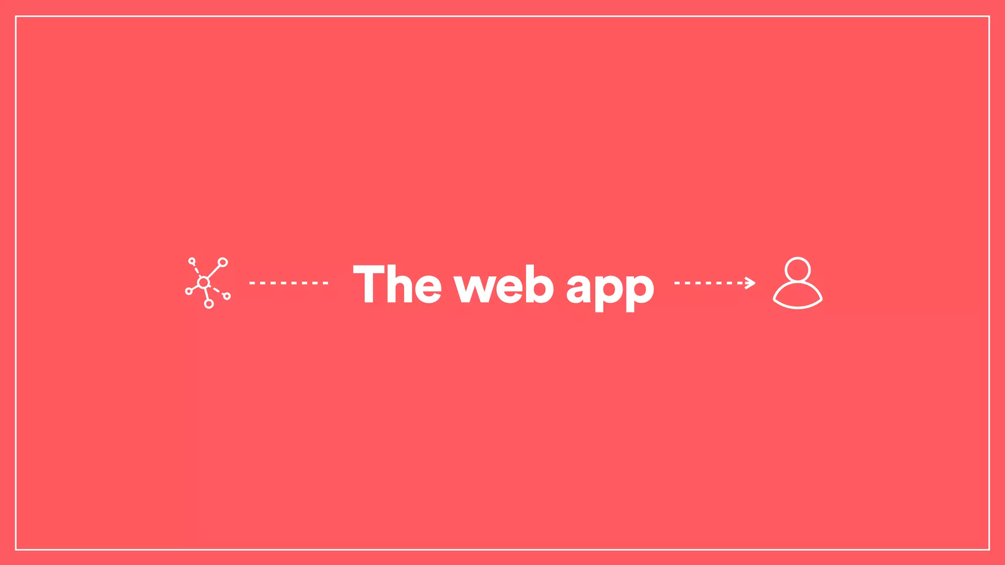 The web app
 