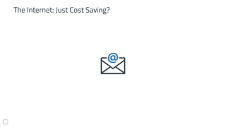 The Internet: Just Cost Saving?
 