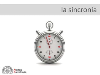 la sincronia
 