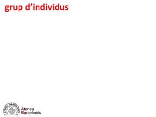grup d’individus
 