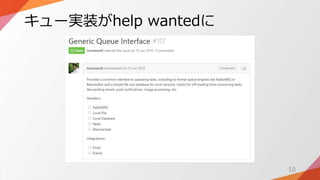 キュー実装がhelp wantedに
10
 