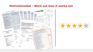 Motivationsbot - Work out how it works out
 