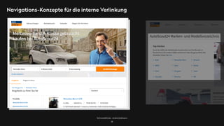 TechnicalSEO.de - André Goldmann
Navigations-Konzepte für die interne Verlinkung
38
 