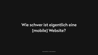TechnicalSEO.de - André Goldmann
Wie schwer ist eigentlich eine
[mobile] Website?
 