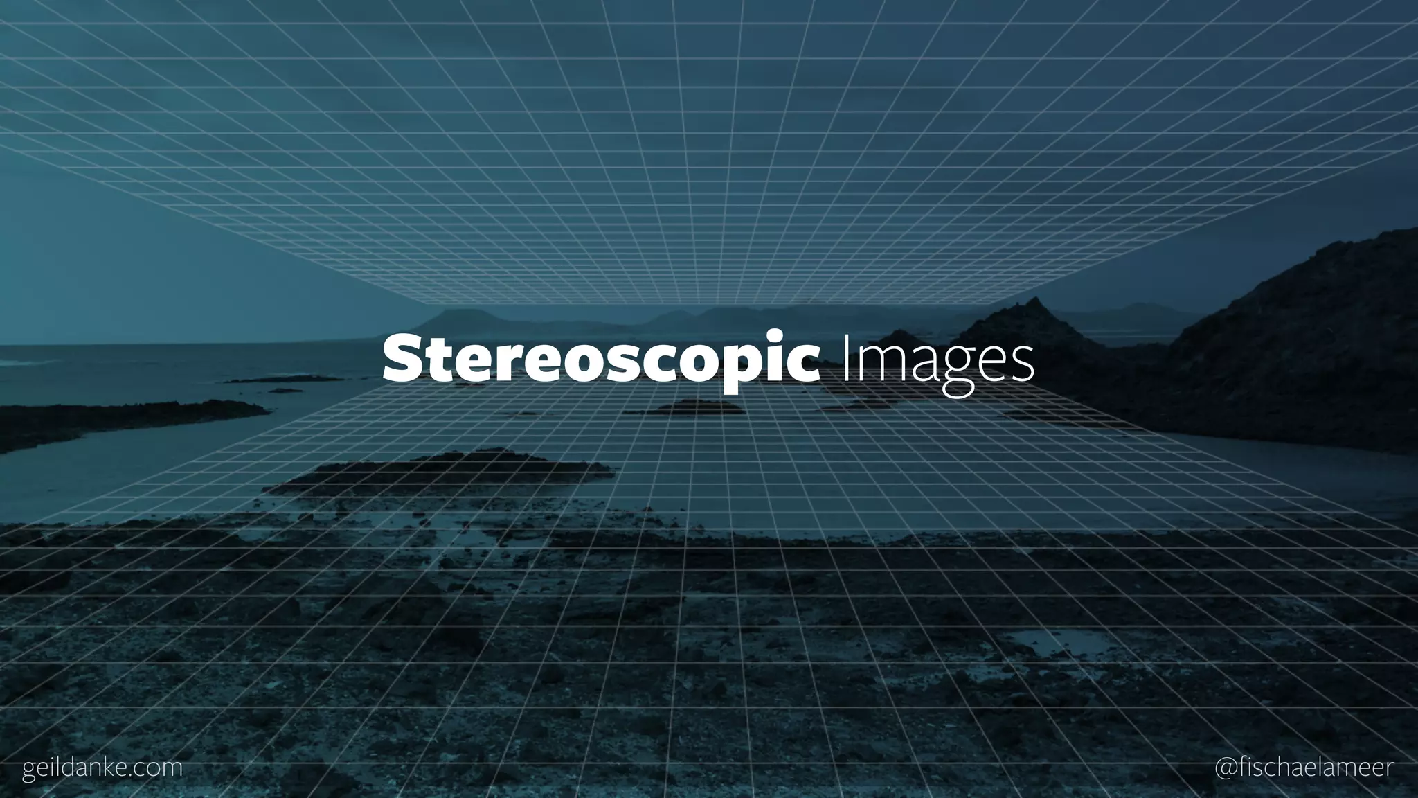 geildanke.com @ﬁschaelameer Stereoscopic Images 
