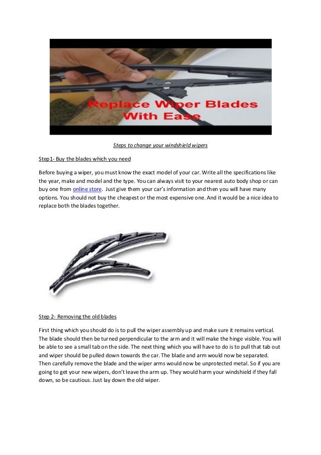Parts AvatarAutobodypartsbroken and damaged car wipers, learn how to