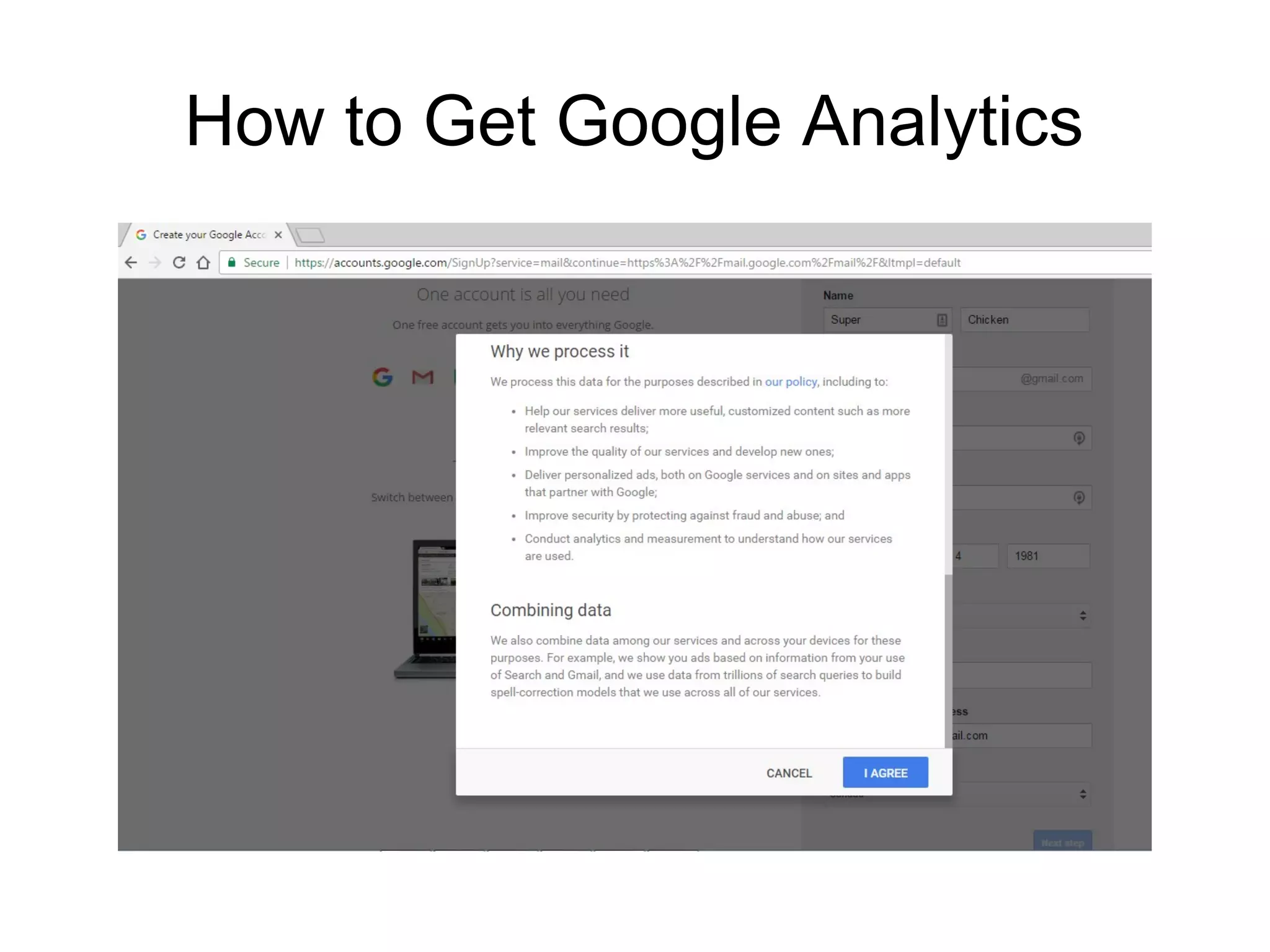 How to Get Google Analytics
 
