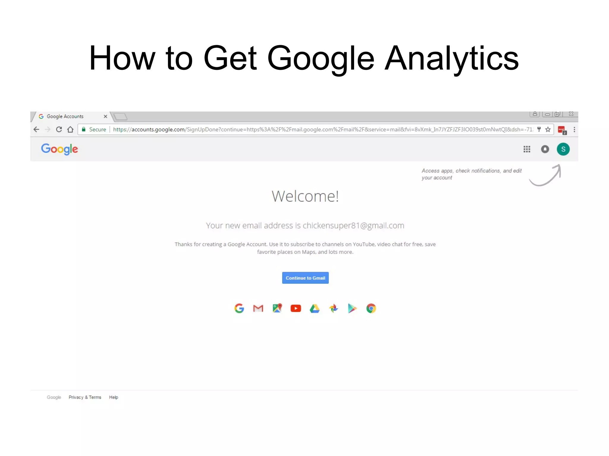 How to Get Google Analytics
 