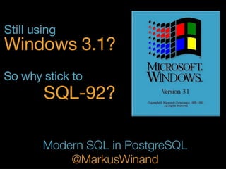 Copyright (c) 2009-2015 by Data Geekery GmbH. Slides licensed under CC BY SA 3.0
Intro SQL and Java jOOQ Examples
NoSQL? No, SQL!
So, let’s talk about
SQL
 