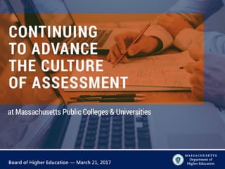 Board of Higher Education — March 21, 2017
 