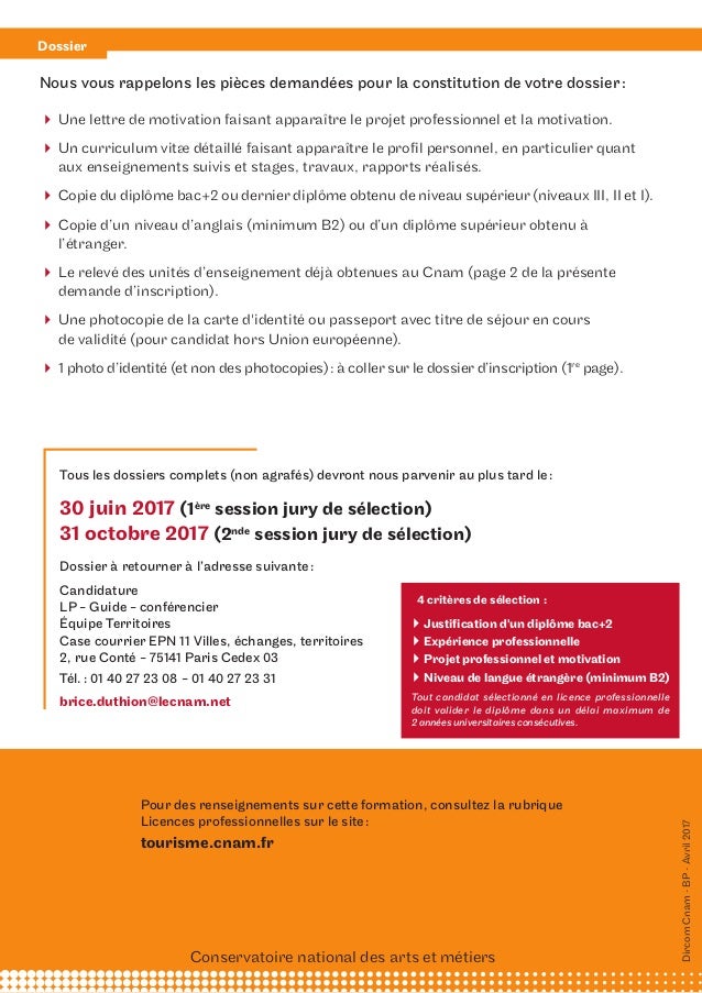 Lettre De Motivation Licence Tourisme Lettre De Motivation Licence Tourisme