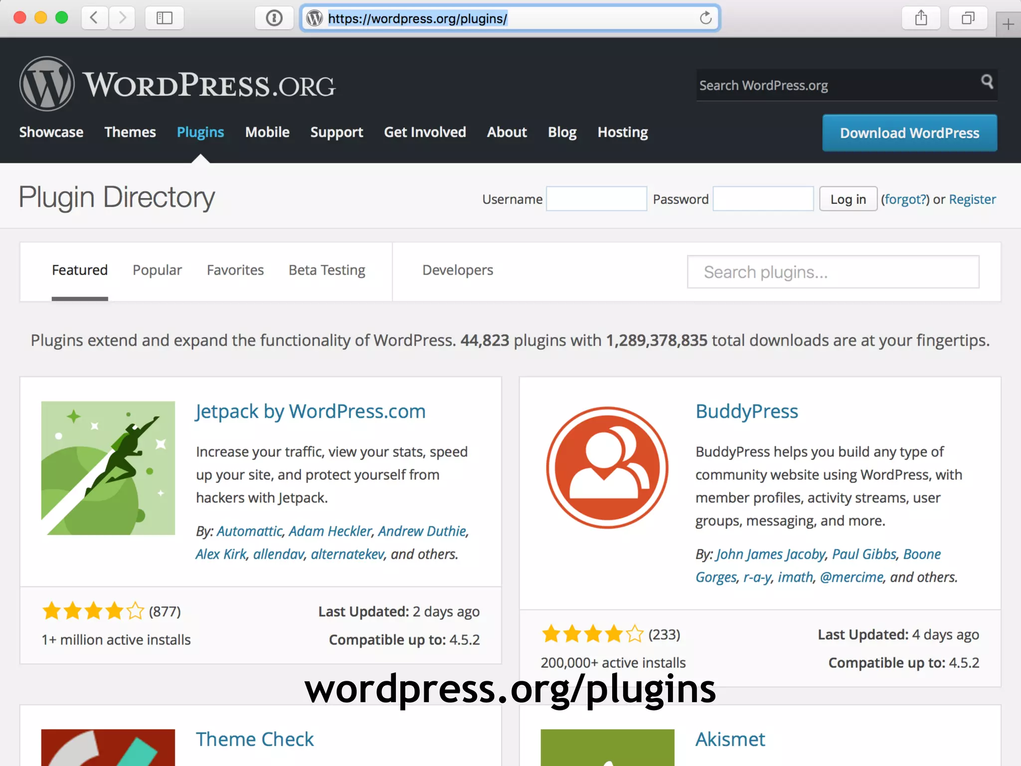wordpress.org/plugins
 