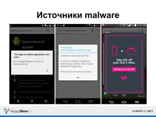 Источники malware
 
