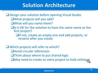 Increasing productivity using visual studio 2017 | PPTX