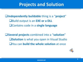 Increasing productivity using visual studio 2017 | PPTX