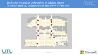 BLE Marker installed at underground of Sapporo station
In a snow-deep city, underground streets are very important
Send beacon
from
information
board
50April 11, 2017 CPaaS.io
 