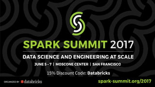 15% Discount Code: Databricks
 