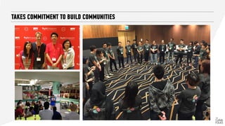 TAKES COMMITMENT TO BUILD COMMUNITIES
 