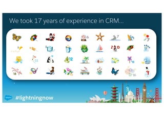 #lightningnow
We took 17 years of experience in CRM…
 