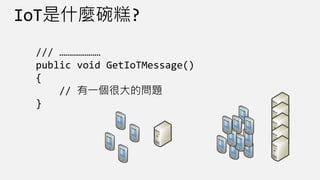 /// 
public void GetIoTMessage()
{
// һܴĆ}
}
 