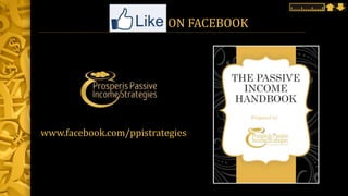 ON FACEBOOK
www.facebook.com/ppistrategies
 